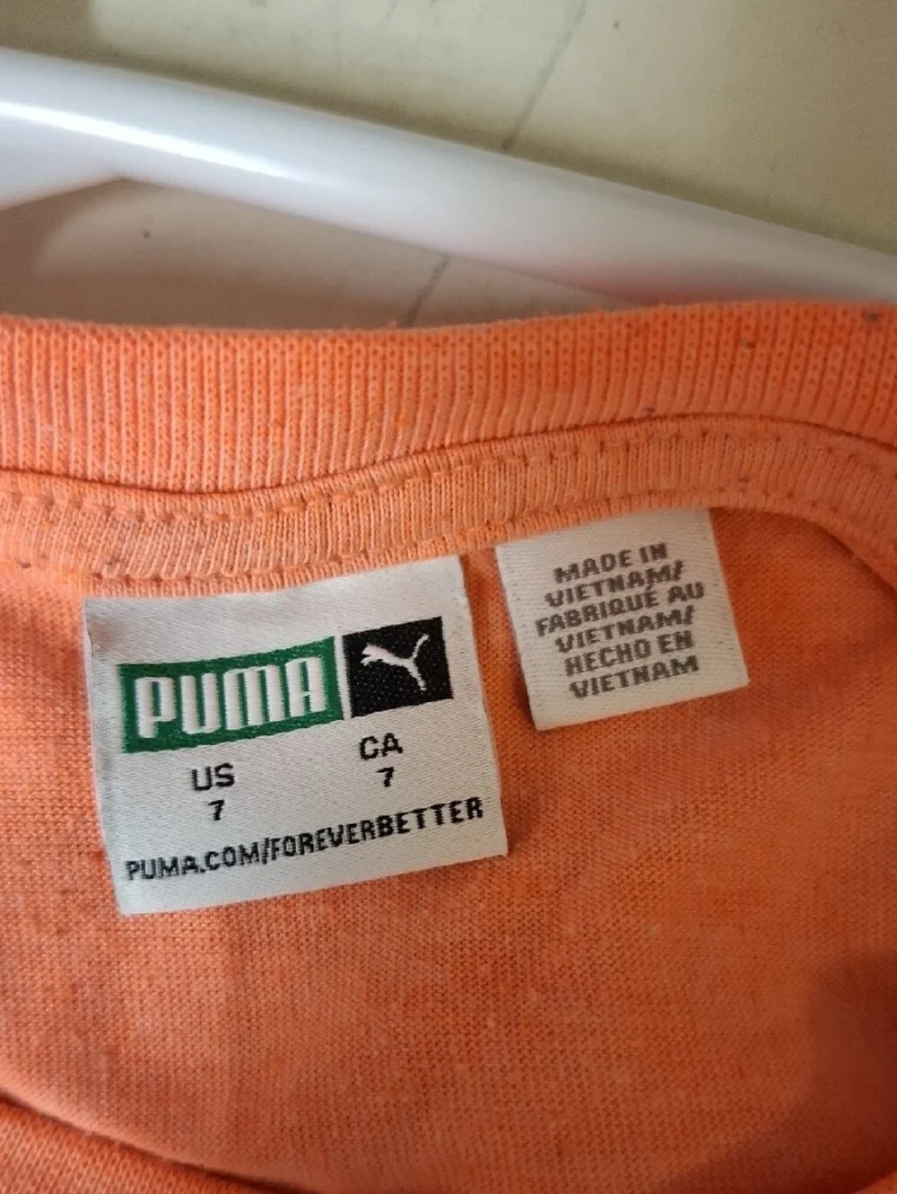 Puma Kids Matching Set Orange and Navy - Picture 2 of 9
